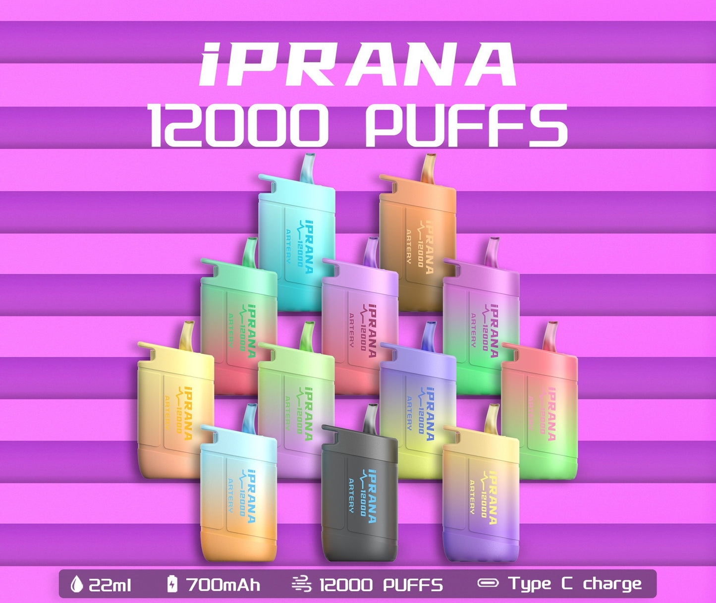 Artery Iprana 12000 Puffs