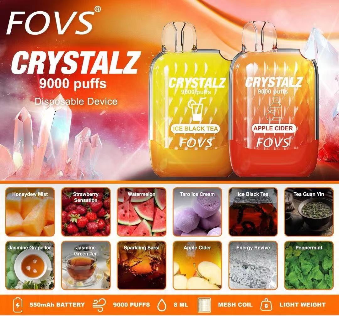 FOVS CRYSTALZ 9000 PUFF