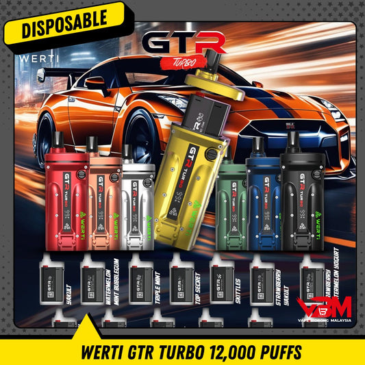 WERTI GTR TURBO 12000 PUFF